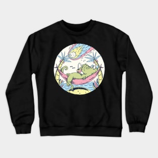 Dinosaur Asteroid Day Crewneck Sweatshirt